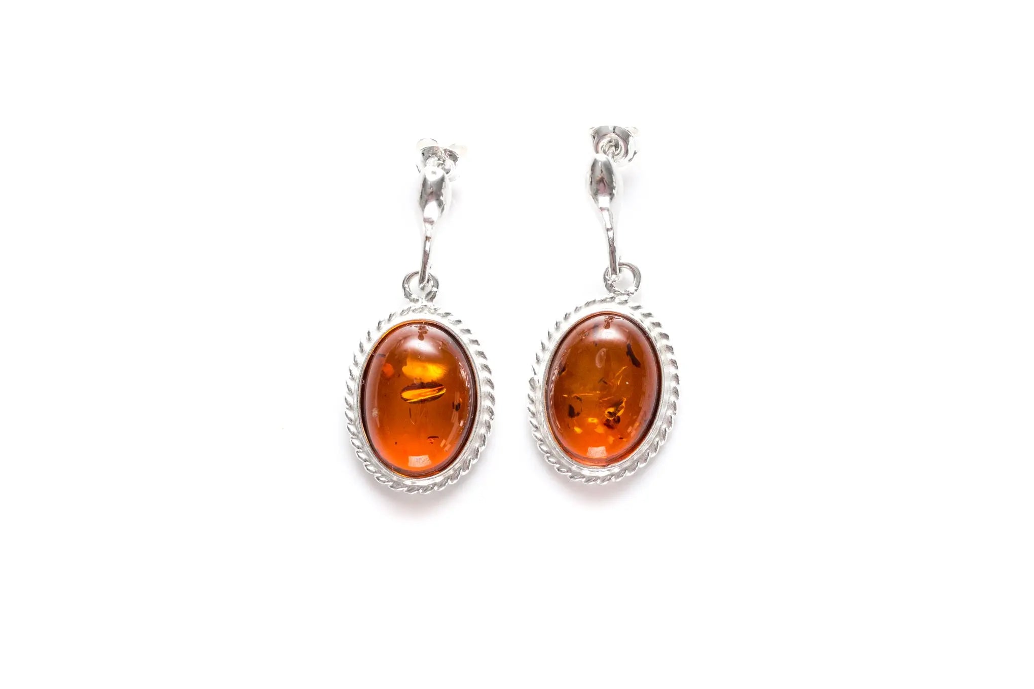 Amber Quintessence Dangle Earrings- Earrings- Baltic Beauty