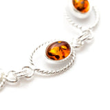 Amber Quintessence Link Bracelet- Bracelets- Baltic Beauty
