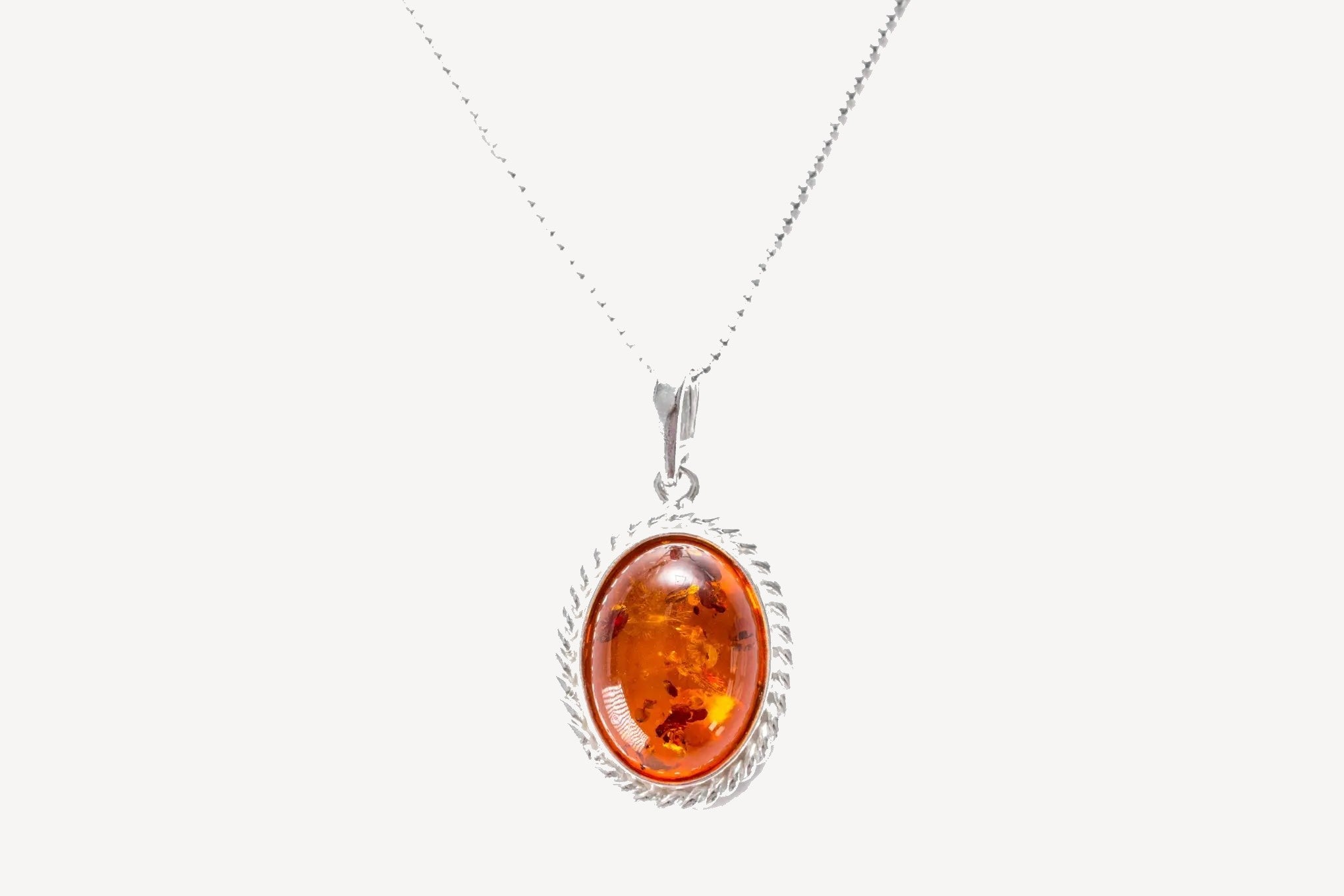Amber Quintessence Pendant- Necklaces- Baltic Beauty