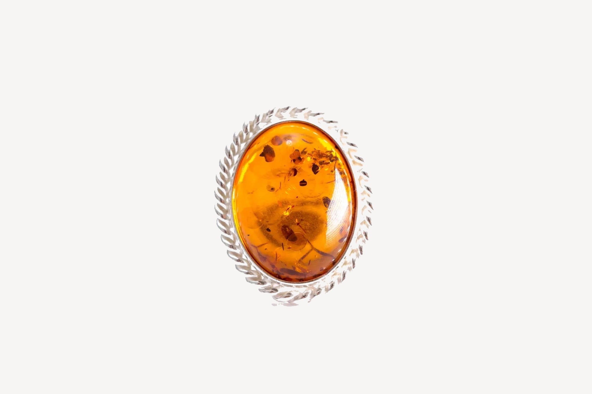 Amber Quintessence Statement Ring- Rings- Baltic Beauty