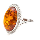 Amber Quintessence Statement Ring- Rings- Baltic Beauty