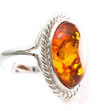 Amber Quintessence Statement Ring- Rings- Baltic Beauty