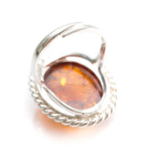 Amber Quintessence Statement Ring- Rings- Baltic Beauty