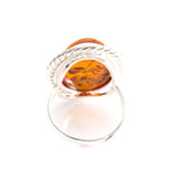 Amber Quintessence Statement Ring- Rings- Baltic Beauty