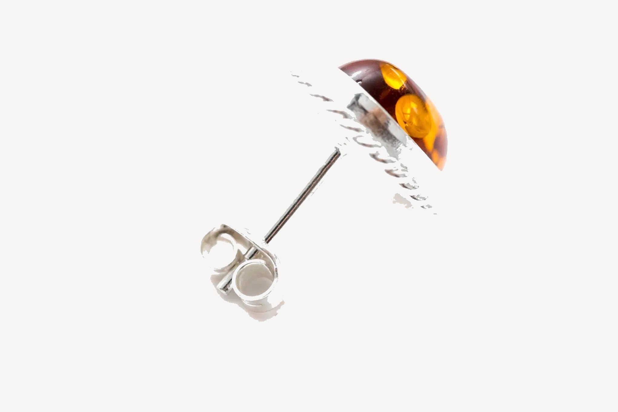 Amber Quintessence Stud Earrings- Earrings- Baltic Beauty