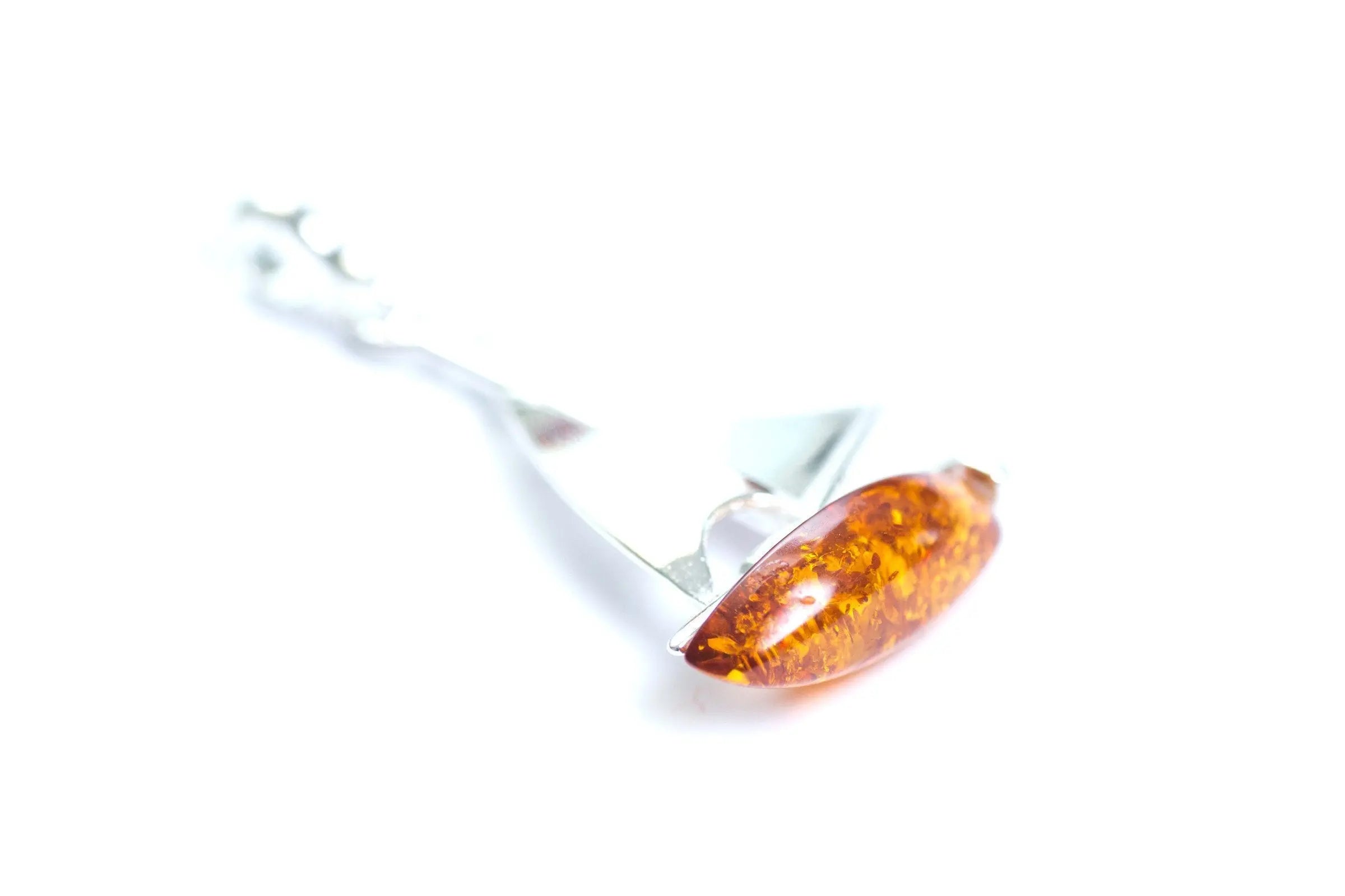 Baltic Beauty Pendant Amber Sailboat Pendant