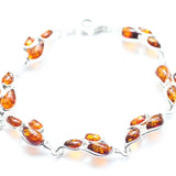 Baltic Beauty Bracelets Amber Statement Link Bracelet