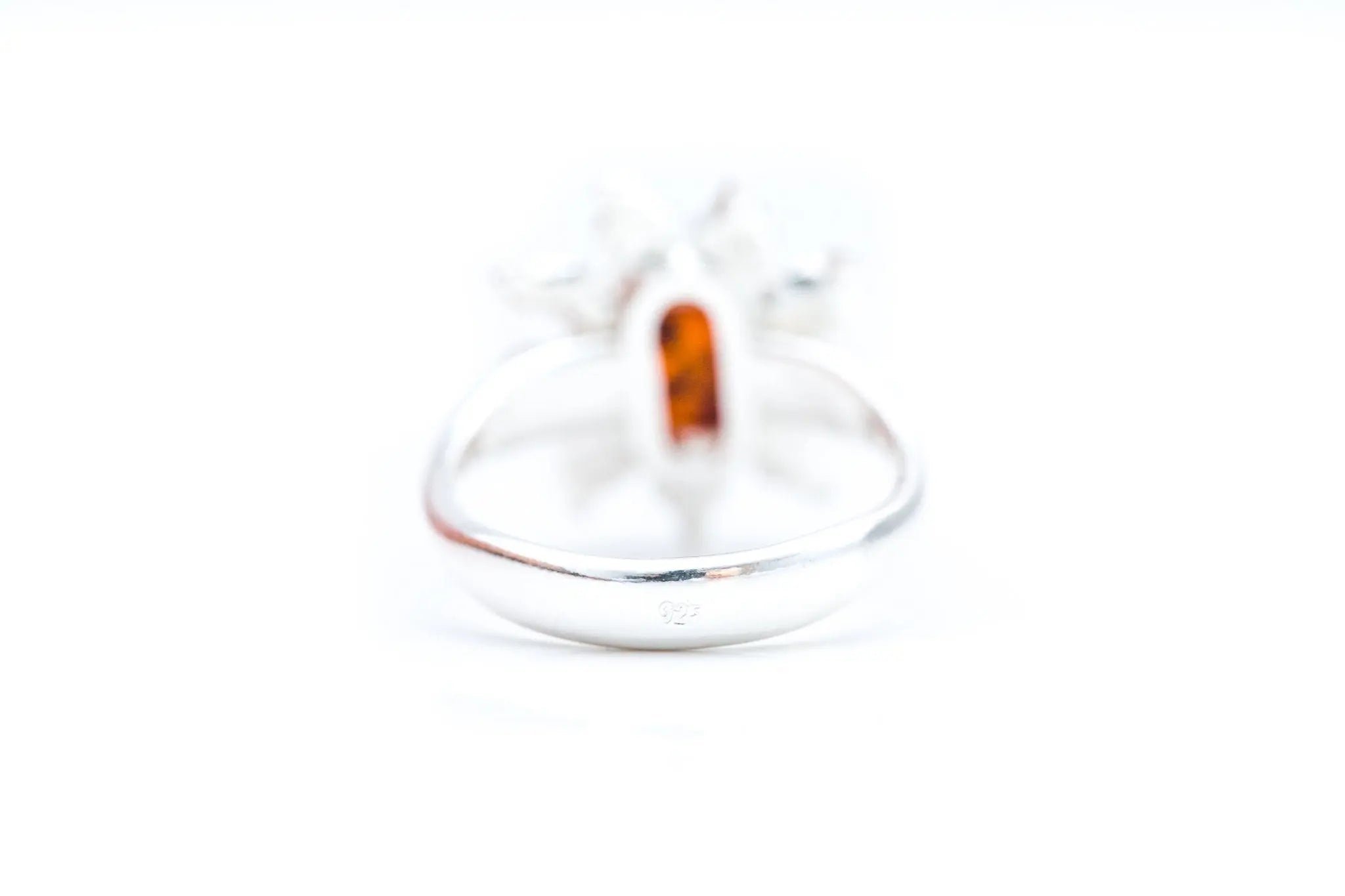 Amber Sun Ring- Rings- Baltic Beauty