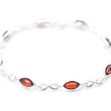 Baltic Beauty Bracelets Cherry Amber Infinity Bracelet