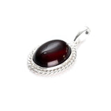Cherry Red Amber Quintessence Pendant- Necklaces- Baltic Beauty