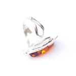 Baltic Beauty Rings Decorative Victorian Baltic Amber Ring