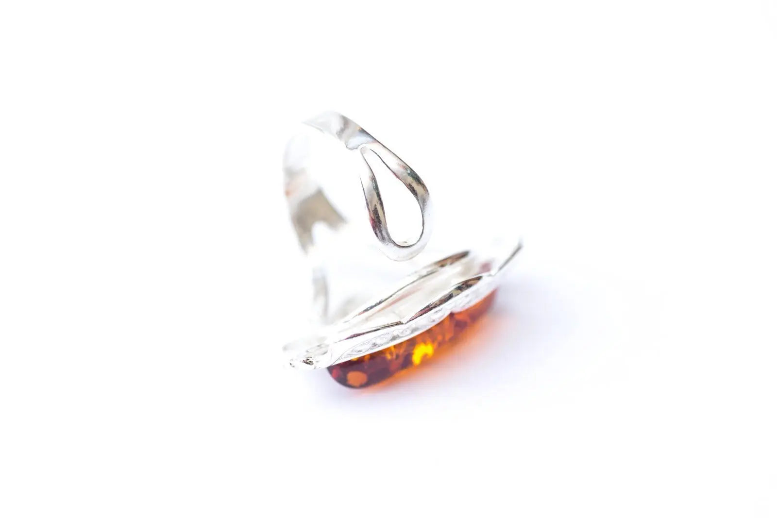 Baltic Beauty Rings Decorative Victorian Baltic Amber Ring