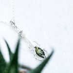 Green Amber Violin Pendant- Necklaces- Baltic Beauty