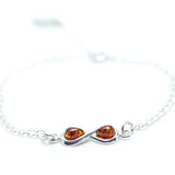 Infinity Charm Anklet Chain- Anklets- Baltic Beauty