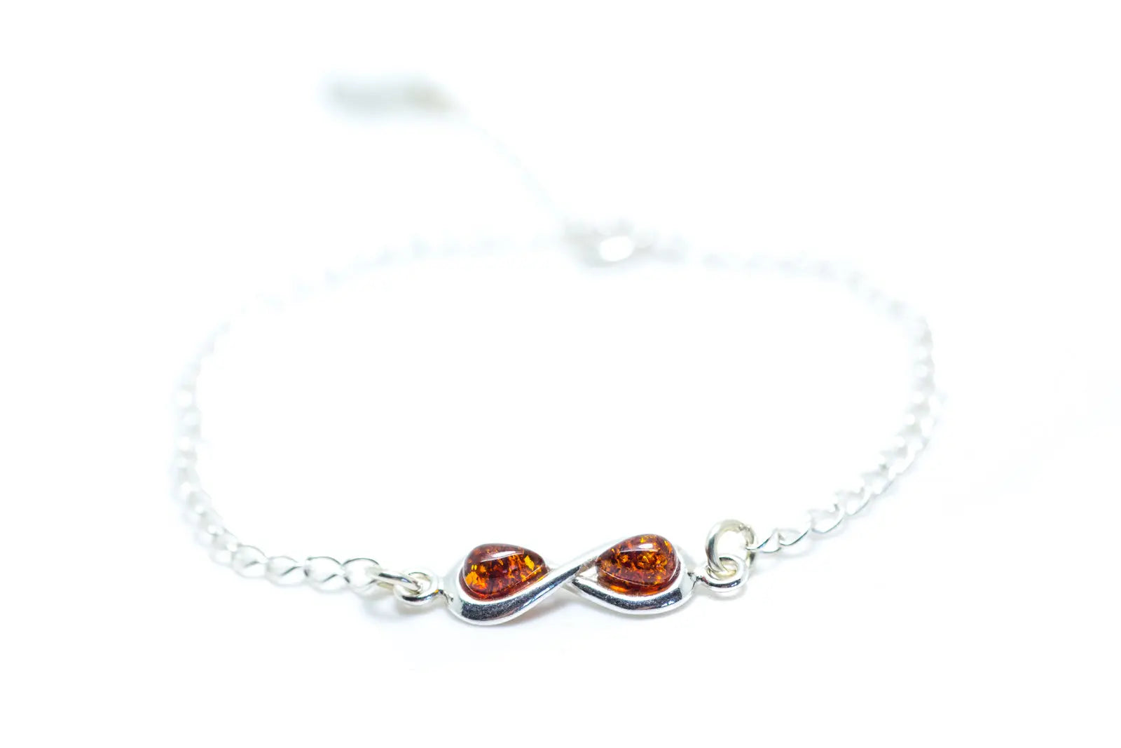 Infinity Charm Anklet Chain- Anklets- Baltic Beauty