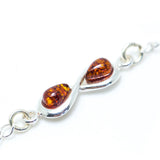 Infinity Charm Anklet Chain- Anklets- Baltic Beauty