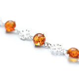 Lucky Clover Amber Bracelet- Bracelets- Baltic Beauty