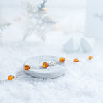 Lucky Clover Amber Bracelet- Bracelets- Baltic Beauty