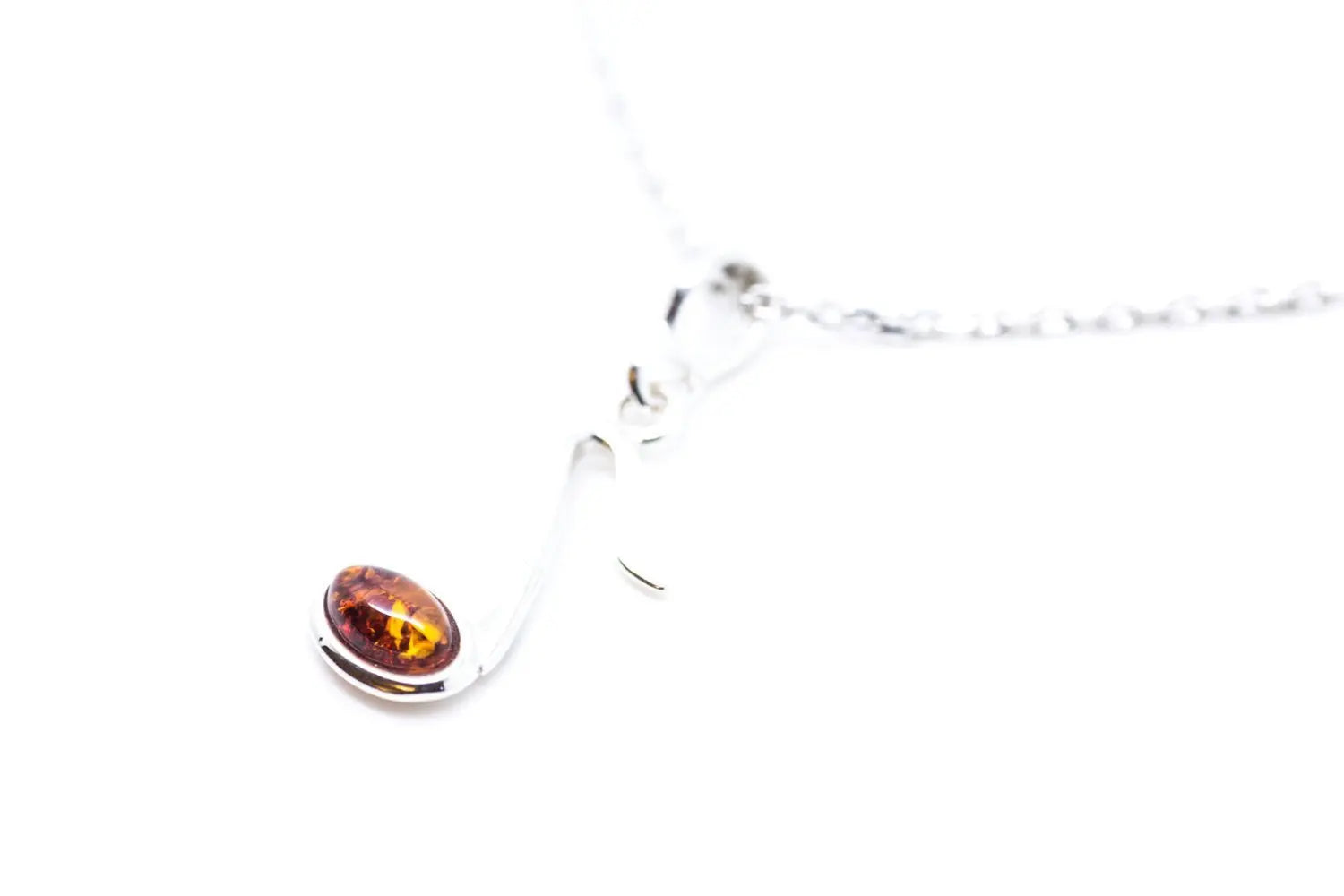 Baltic Beauty Pendant Amber Music Note Pendant