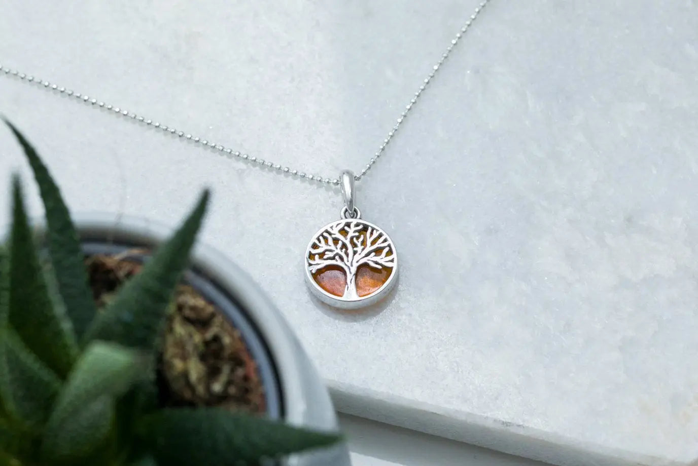 Mini Tree of Life Pendant- Necklaces- Baltic Beauty