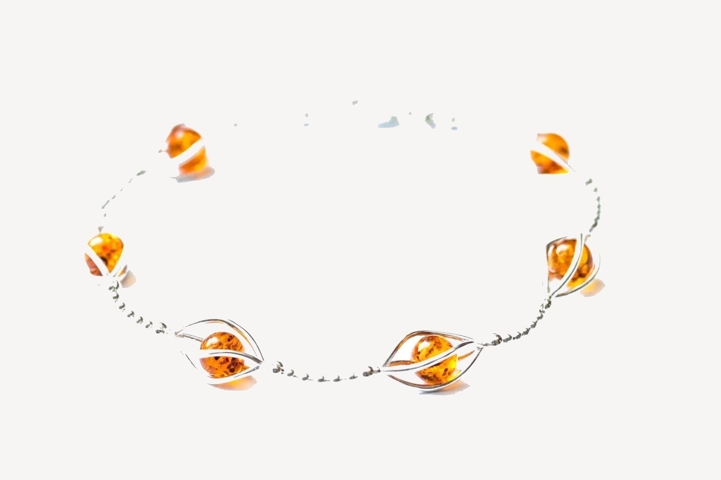 Baltic Beauty Bracelets Modern Amber Spheres Bracelet