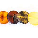 Multicolour Amber Disc Necklace- Necklaces- Baltic Beauty