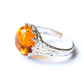 Baltic Beauty Rings Dainty Amber Ring