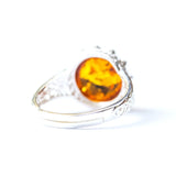 Baltic Beauty Rings Dainty Amber Ring