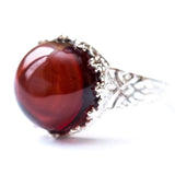 Baltic Beauty Rings Dainty Cherry Amber Ring