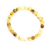 RAW Mixed Amber Sphere Bead Bracelet- Bracelets- Baltic Beauty
