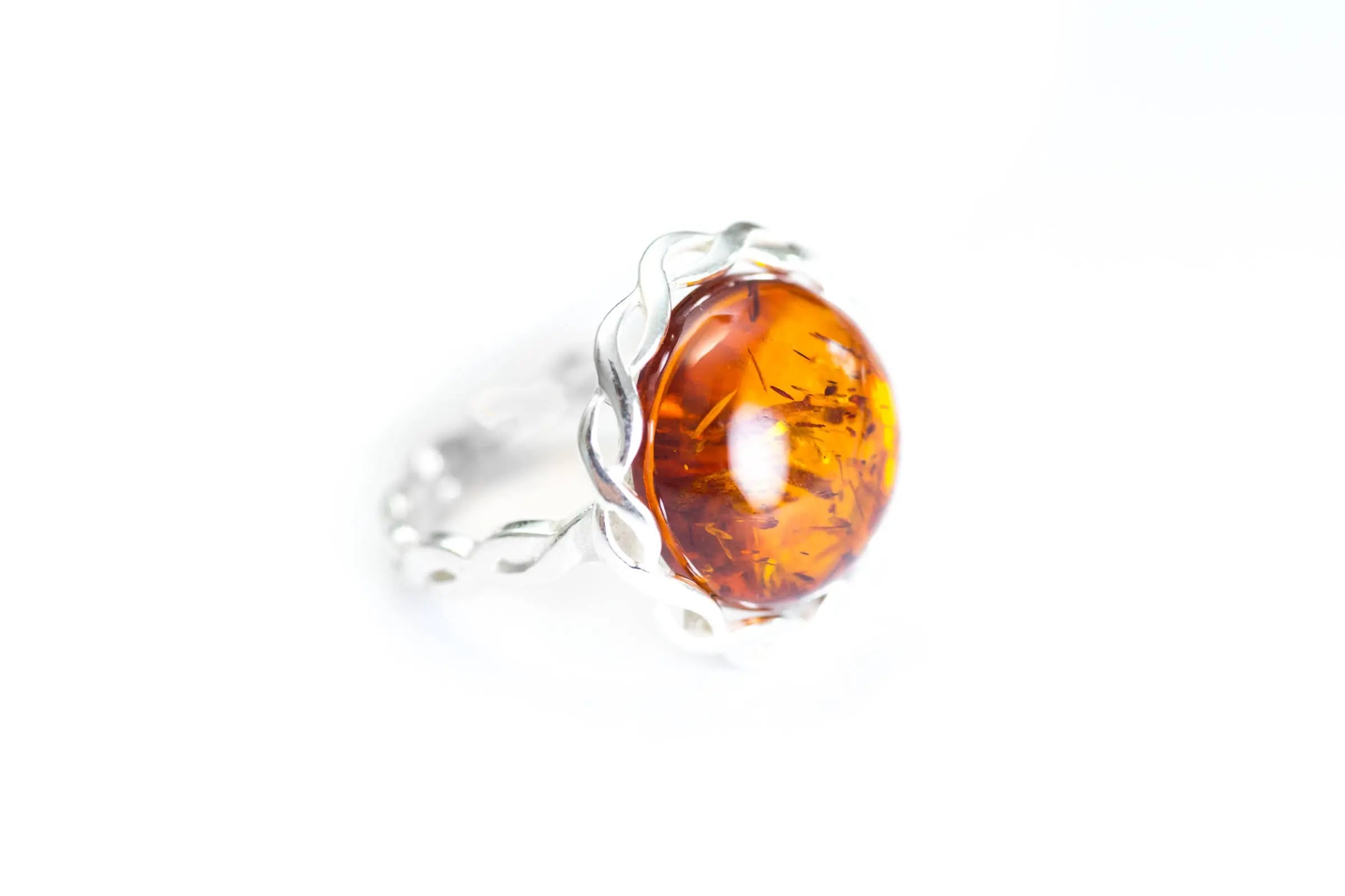 Rope Frame Statement Ring- Rings- Baltic Beauty