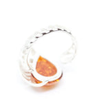 Baltic Beauty Rings Shell Design Amber Ring