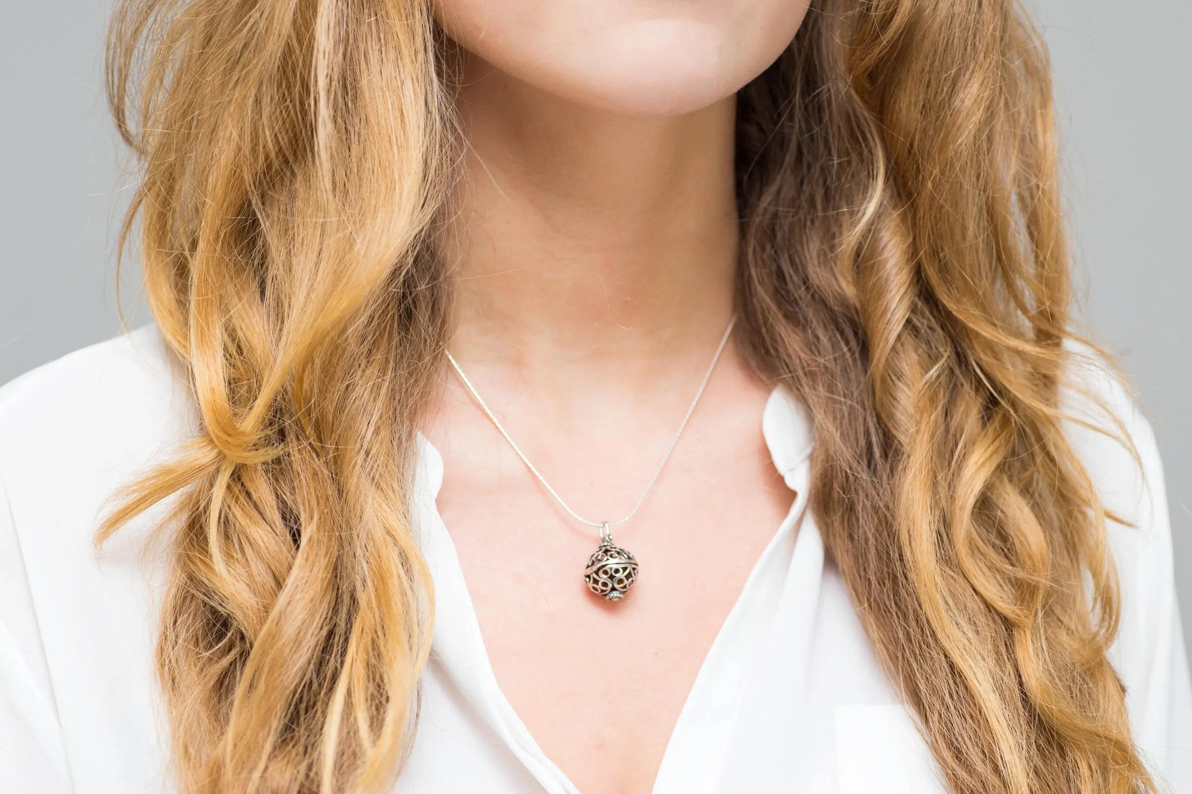 Baltic Beauty Pendant Amber & Silver Locket