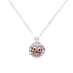 Silver Filigree Locket Necklace- Necklaces- Baltic Beauty