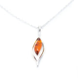 Baltic Beauty Pendant Small Droplet Amber Pendant