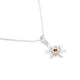 Snowflake Charm Pendant- Necklaces- Baltic Beauty