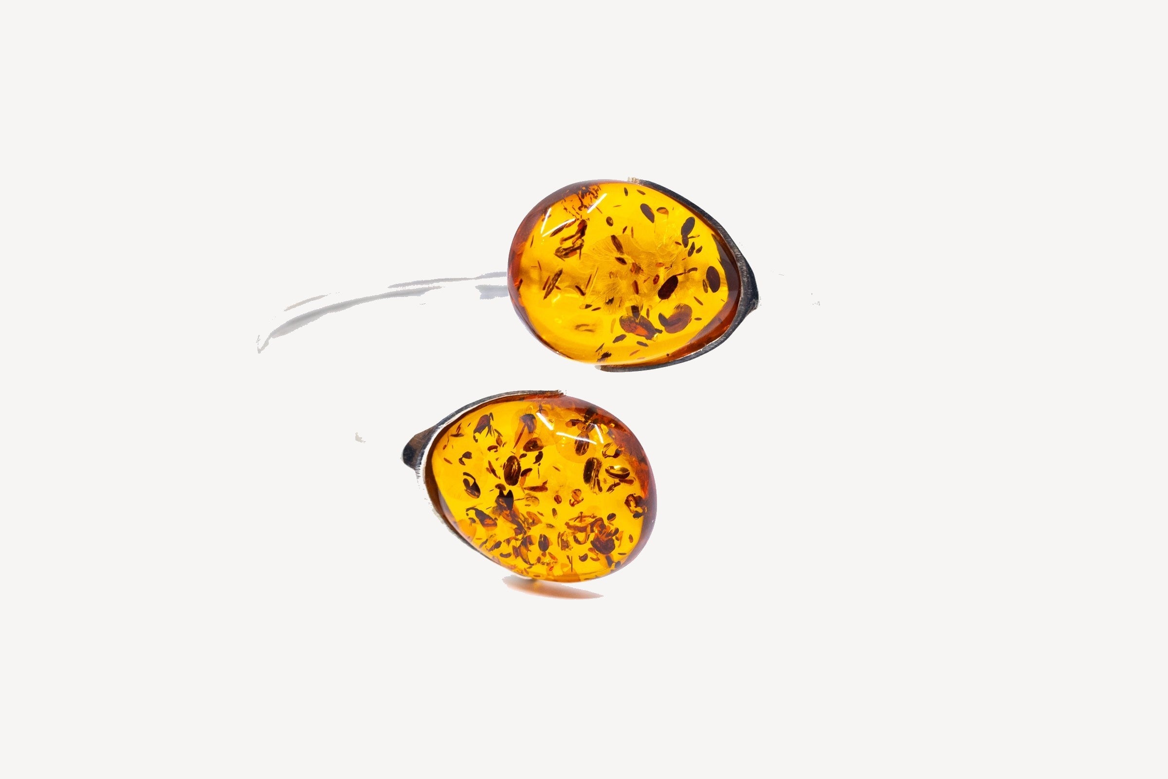 Statement Amber Torque Bangle- Bangles- Baltic Beauty