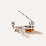 Amber Bee Brooch — Baltic amber and sterling silver jewellery by Baltic Beauty