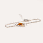 Amber ELEMENT Link Chain Bracelet — Baltic amber and sterling silver jewellery by Baltic Beauty