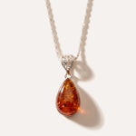 Amber Ethereal Pendant Necklace — Baltic amber and sterling silver jewellery by Baltic Beauty