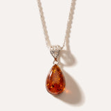 Amber Ethereal Pendant Necklace — Baltic amber and sterling silver jewellery by Baltic Beauty