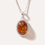 Amber Quintessence Pendant — Baltic amber and sterling silver jewellery by Baltic Beauty