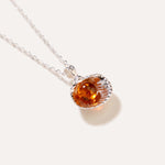 Amber Sea Shell Necklace — Baltic amber and sterling silver jewellery by Baltic Beauty