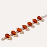 Amber Sunrise Bracelet — Baltic amber and sterling silver jewellery by Baltic Beauty