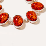 Amber Sunrise Bracelet — Baltic amber and sterling silver jewellery by Baltic Beauty