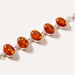 Amber Sunrise Bracelet — Baltic amber and sterling silver jewellery by Baltic Beauty