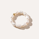 Beaded Pearl Ring — Baltic amber and sterling silver jewellery by Baltic Beauty