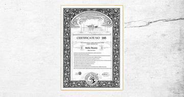 Baltic Beauty certificate of authenticity