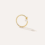 Charm Pearl Ring — Baltic amber and sterling silver jewellery by Baltic Beauty