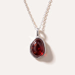 Cherry Amber ELEMENT Pendant Necklace — Baltic amber and sterling silver jewellery by Baltic Beauty
